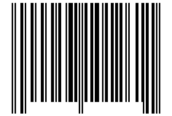 Number 57101261 Barcode