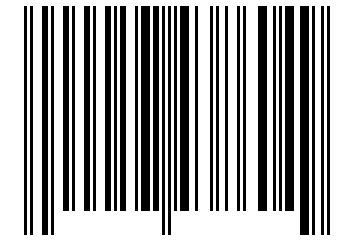 Number 57438604 Barcode