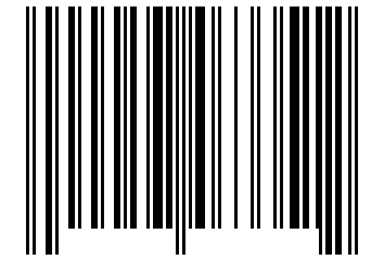 Number 57463351 Barcode