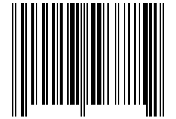 Number 57593775 Barcode