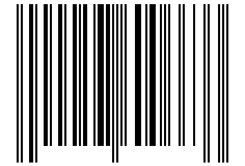 Number 57600663 Barcode