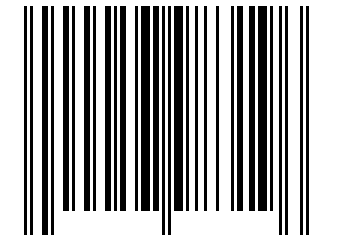 Number 57983196 Barcode
