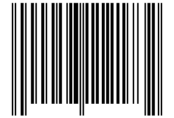 Number 58112173 Barcode