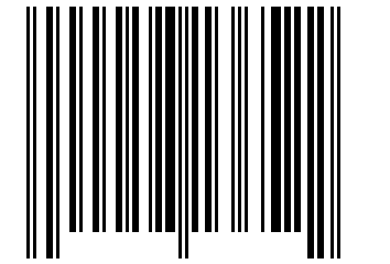 Number 58136522 Barcode