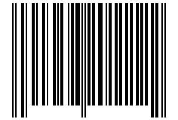Number 58201112 Barcode