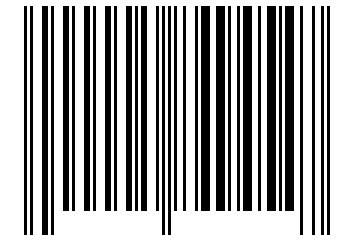 Number 5849454 Barcode