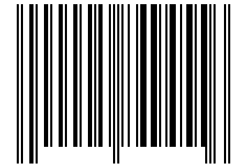 Number 5849455 Barcode