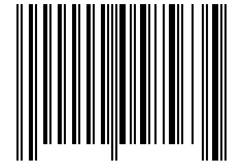 Number 58563 Barcode
