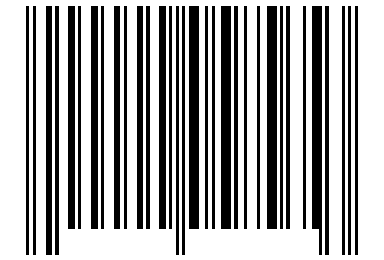 Number 58565 Barcode