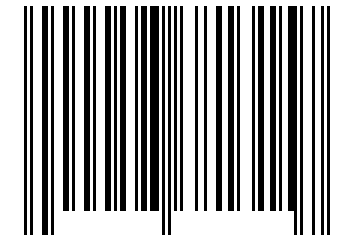 Number 58681315 Barcode