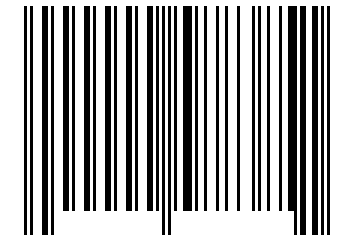 Number 588385 Barcode