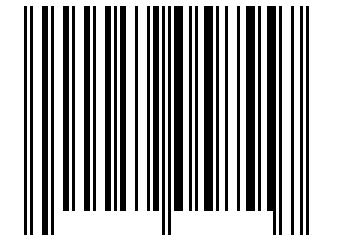Number 59058557 Barcode