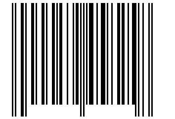 Number 59458258 Barcode