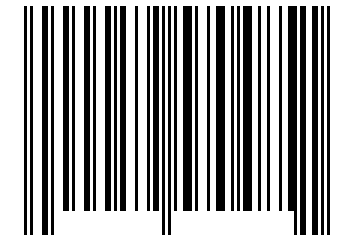 Number 59570485 Barcode
