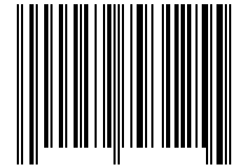 Number 59793125 Barcode
