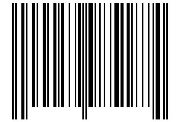 Number 59985187 Barcode