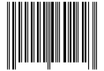 Number 60162 Barcode