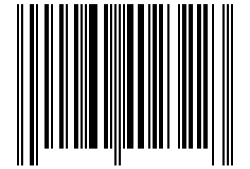 Number 60402322 Barcode