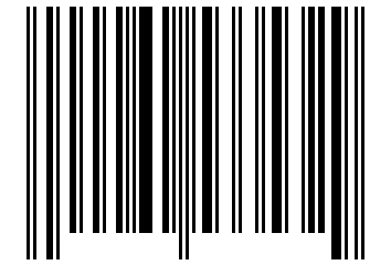 Number 60533532 Barcode