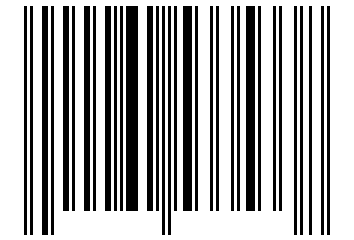 Number 60533533 Barcode