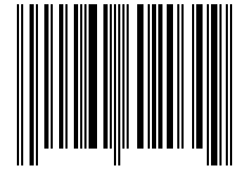 Number 60602030 Barcode