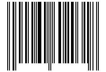 Number 60602031 Barcode
