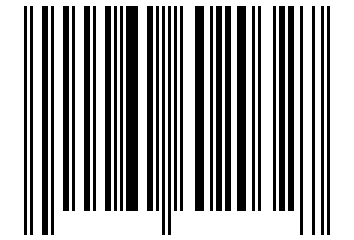 Number 60602032 Barcode