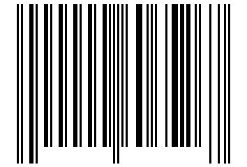Number 606526 Barcode