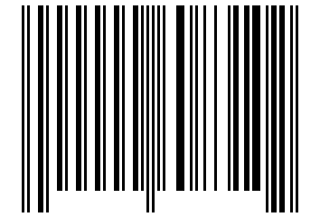 Number 608310 Barcode