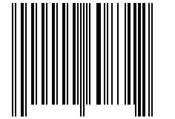 Number 608312 Barcode