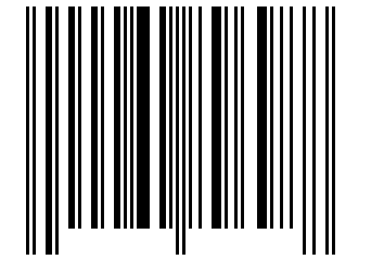 Number 60896988 Barcode