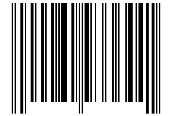 Number 60933644 Barcode