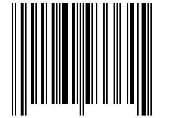 Number 60933645 Barcode