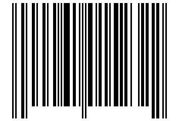 Number 61015232 Barcode