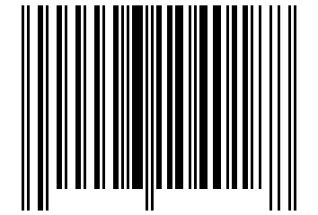 Number 6104018 Barcode