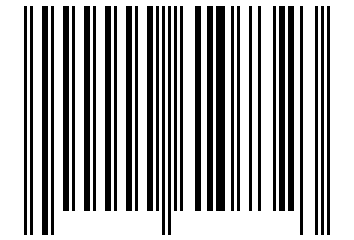 Number 610732 Barcode