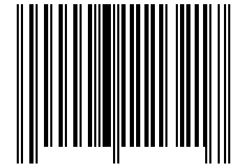 Number 6111321 Barcode