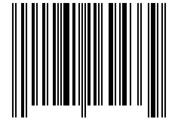 Number 61169433 Barcode
