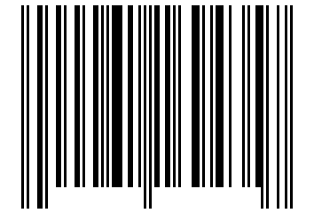 Number 61169435 Barcode