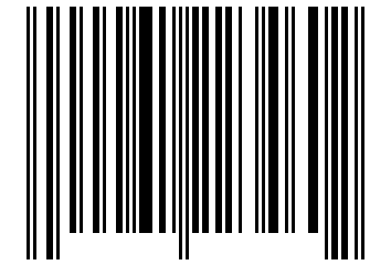 Number 61223460 Barcode