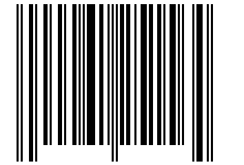 Number 61251564 Barcode