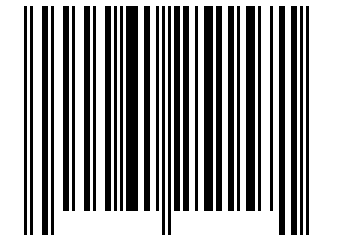 Number 61251571 Barcode