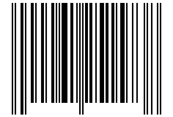 Number 61251573 Barcode