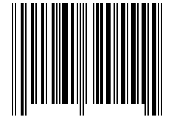 Number 61320555 Barcode