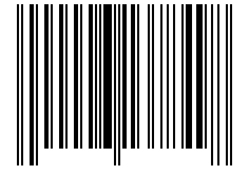 Number 6137849 Barcode