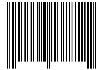 Number 6137852 Barcode