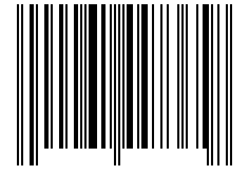 Number 61447365 Barcode