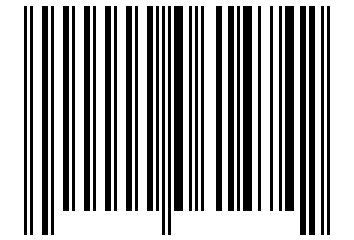 Number 61474 Barcode