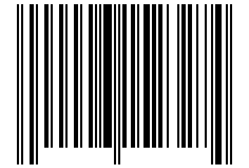 Number 6152327 Barcode
