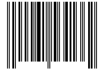 Number 61564136 Barcode